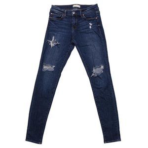 Principle Denim Innovators Distressed Destroyed Skinny Jeans